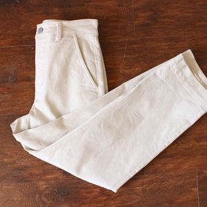 Everlane Straight Leg Crop in Sandstone
